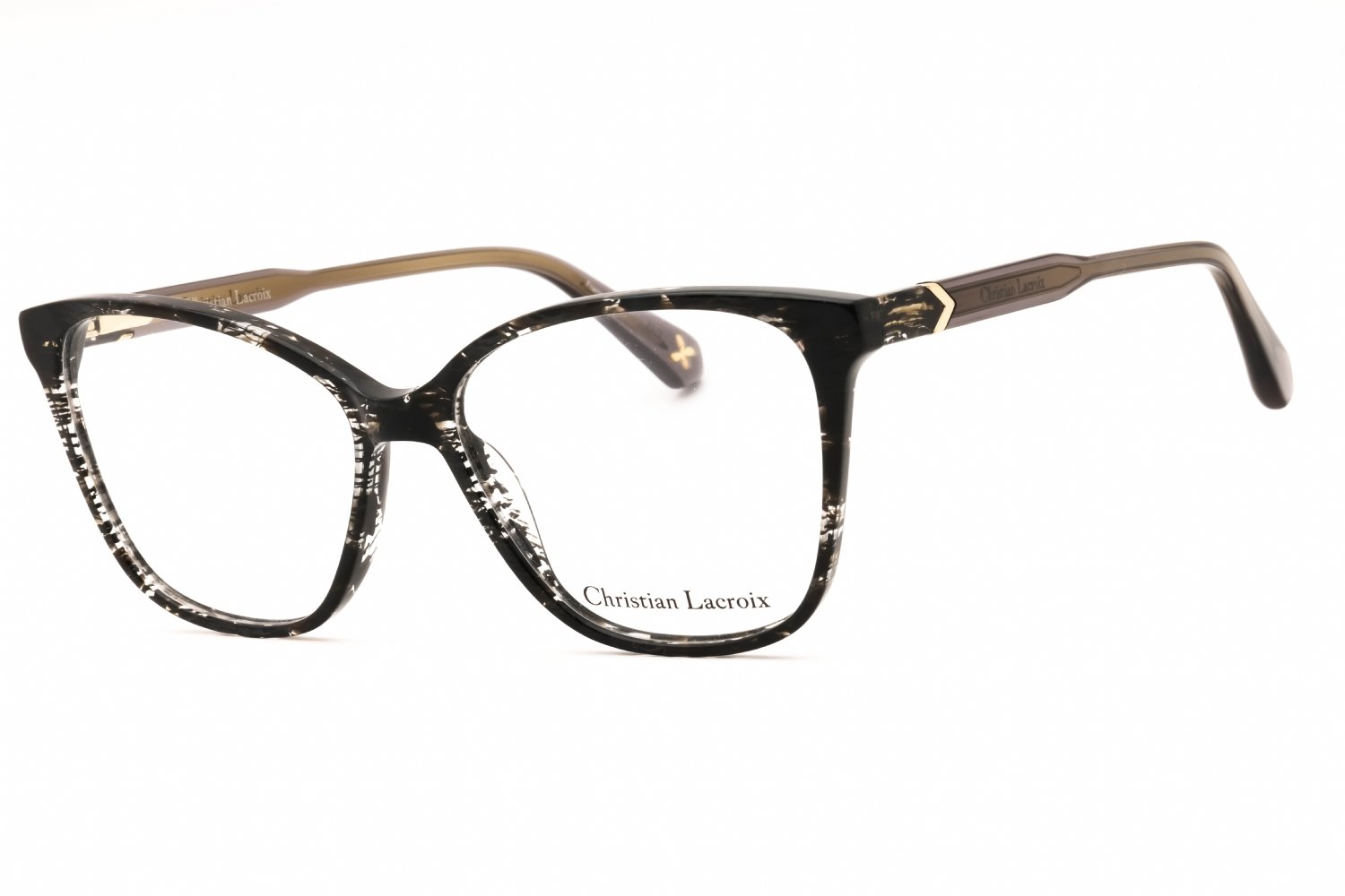 Christian Lacroix CL1144 Smokey/clear demo lens 041 53-15-140 MM