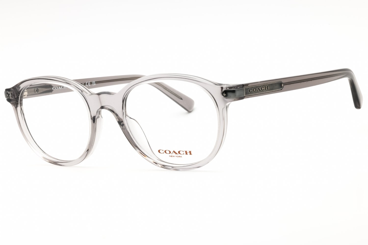 Coach 0HC6167U Transparent Grey/Clear demo lens 5176 51-20-145 MM