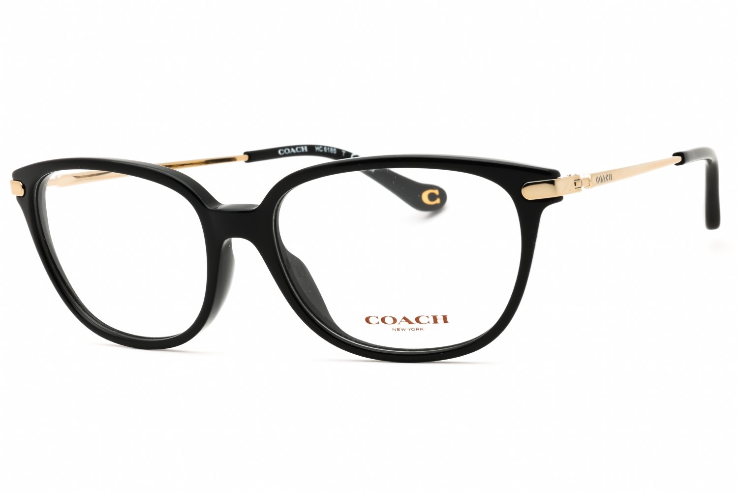 Coach 0HC6185 Black/Clear demo lens 5002 54-16-140 MM