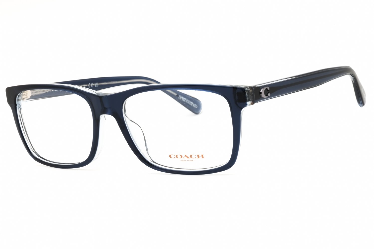 Coach 0HC6213U Dark Blue/Light Blue/clear demo lens 5757 57X17X145