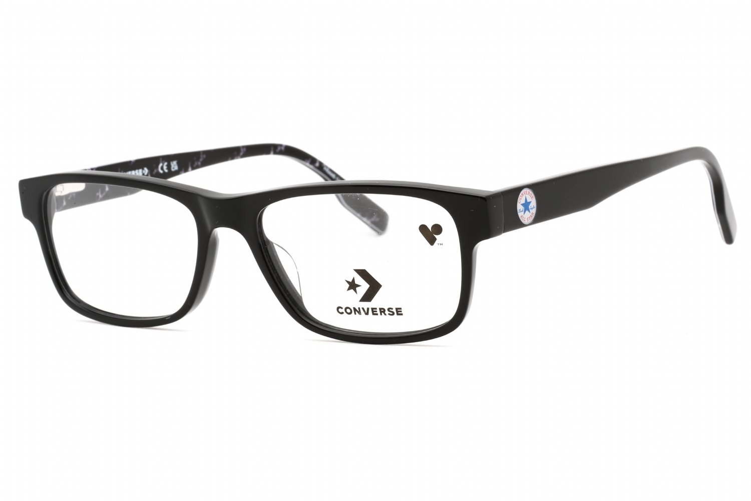 Converse CV5001 BLACK/Clear demo lens 001 53-16-145 MM