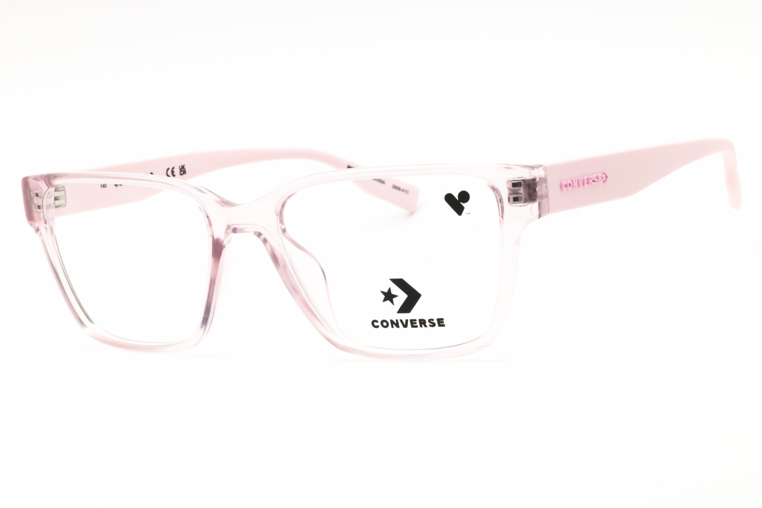 Converse CV5017 CRYSTAL PINK FOAM/Clear demo lens 681 53-17-140 MM