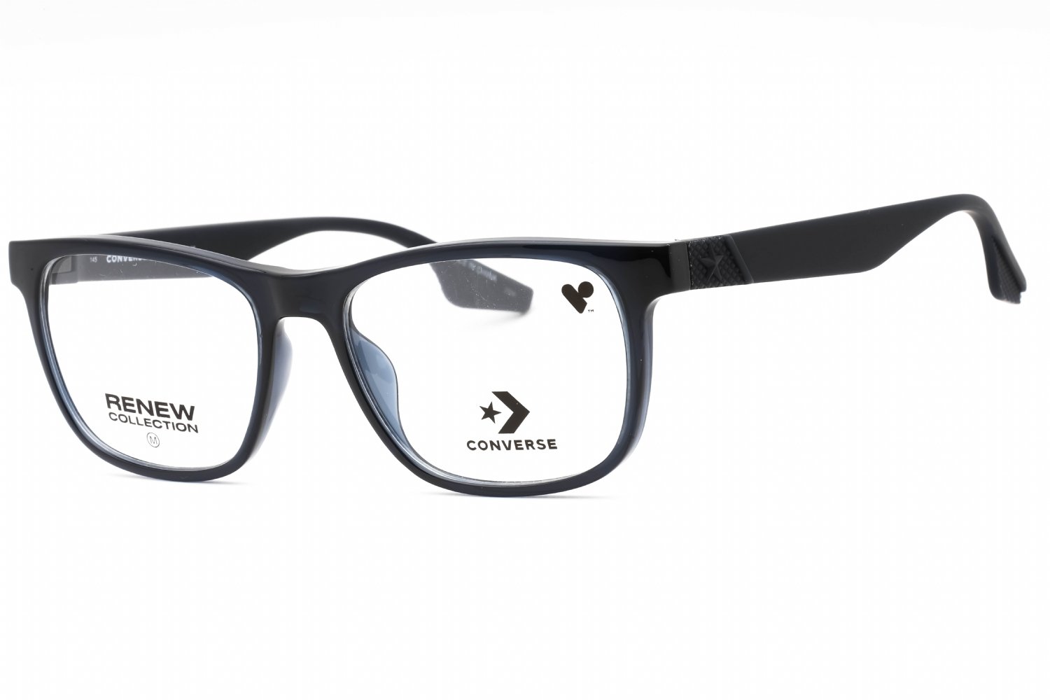 Converse CV5077 CRYSTAL CONVERSE NAVY/Clear demo lens 412 54-17-145 MM