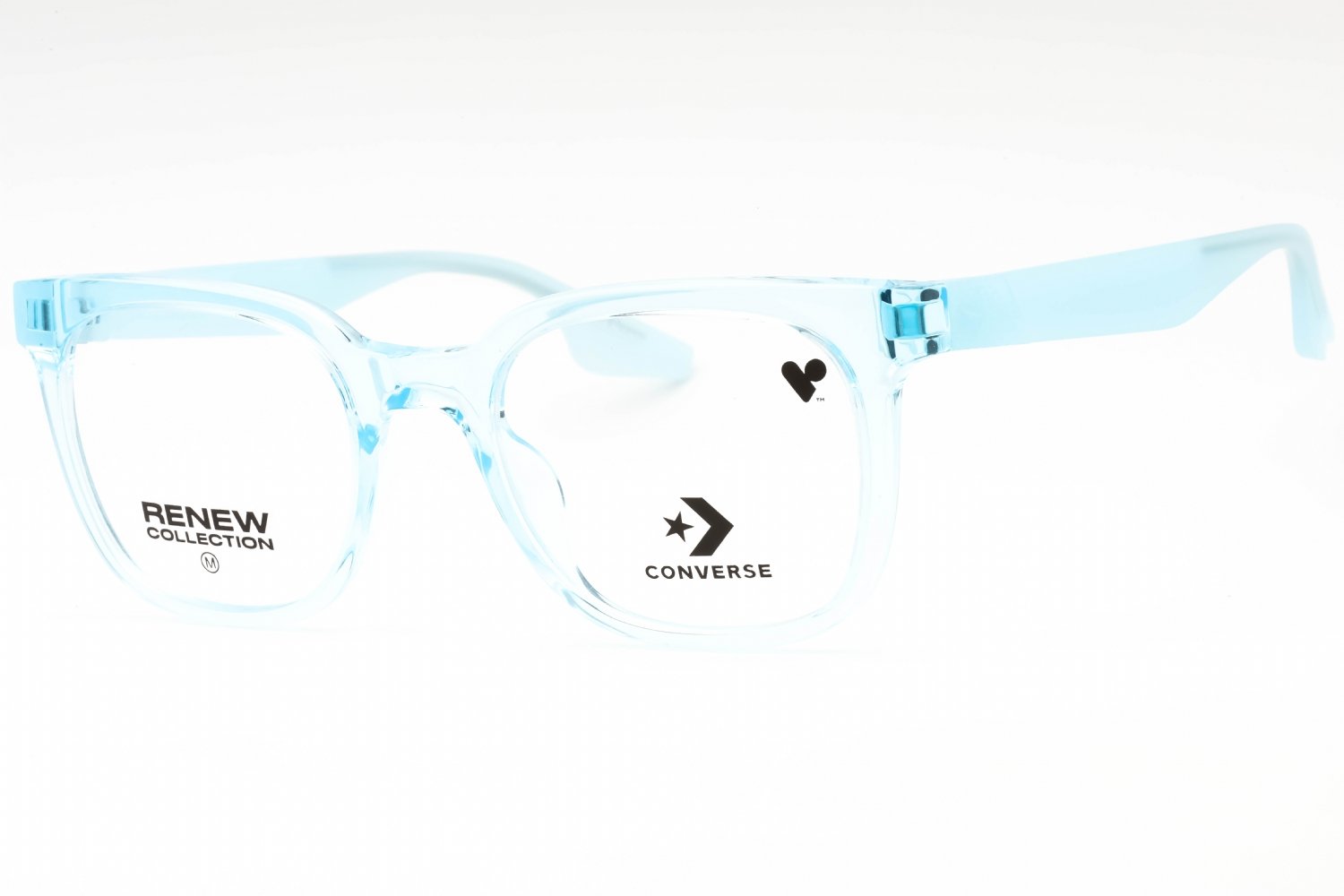 Converse CV5078 CRYSTAL AQUA MIST/Clear demo lens 454 50-20-140 MM