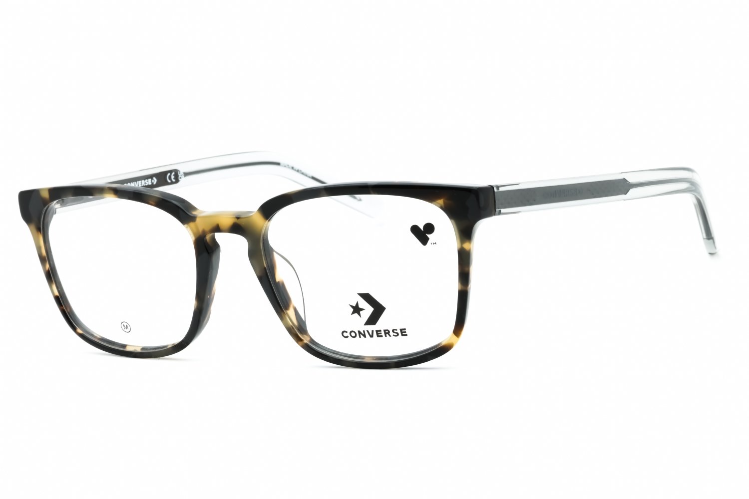 Converse CV5080 SLATE TOKYO TORTOISE/Clear demo lens 061 52-18-145 MM