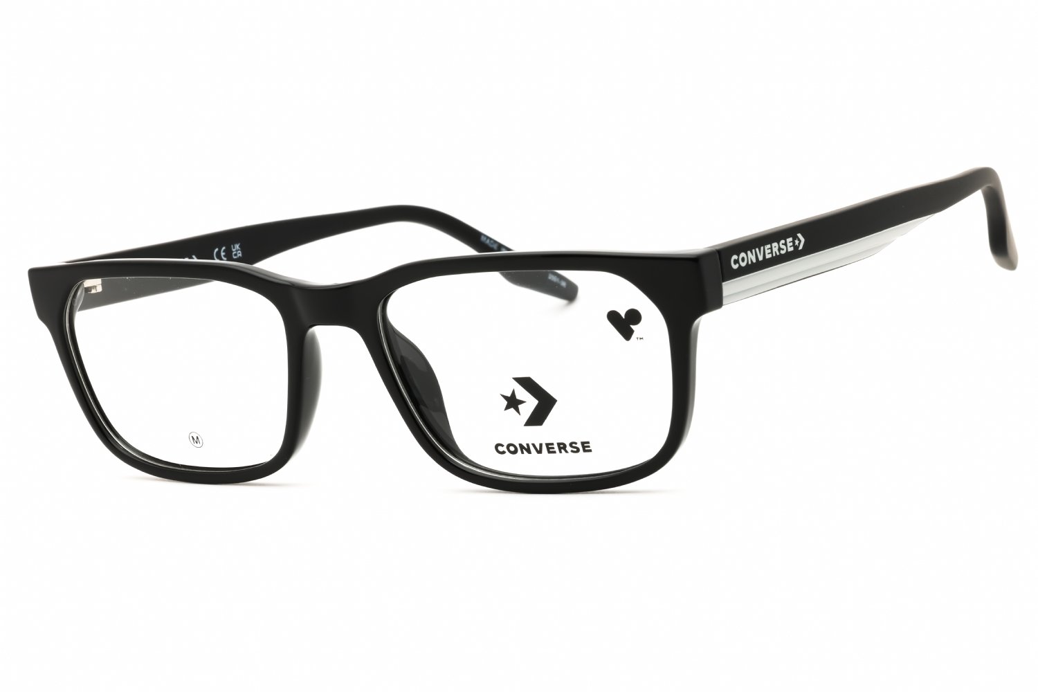 Converse CV5111 BLACK/clear demo lens 001 52-17-145 MM