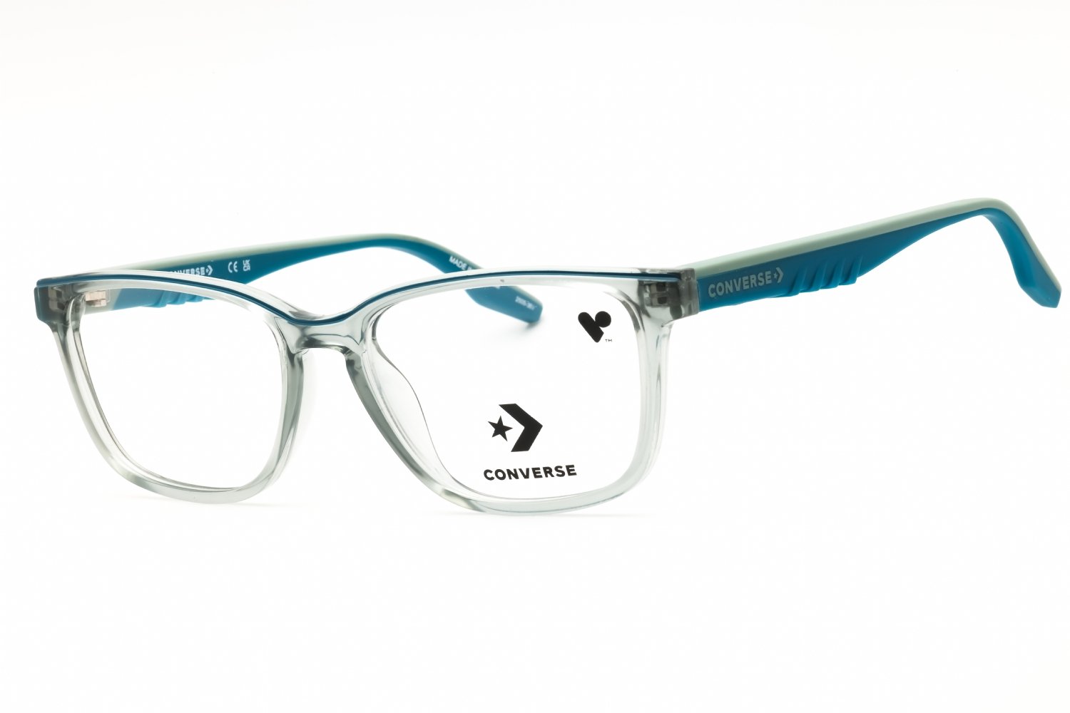 Converse CV5121N CRYSTAL MOUNTAIN TEAL/clear demo lens 452 52-16-140 MM