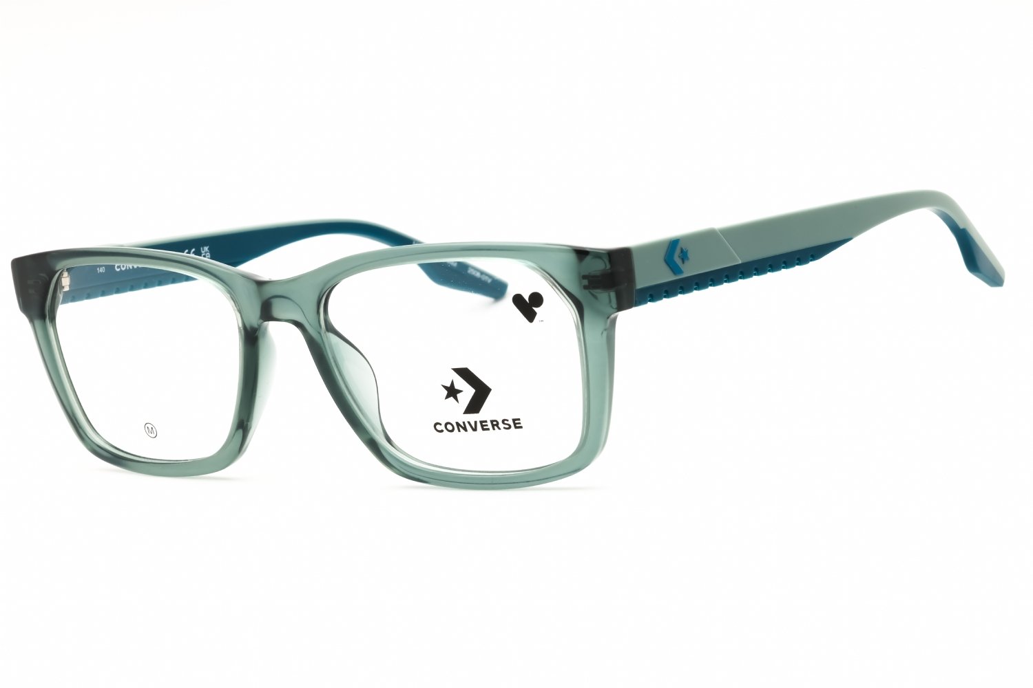 Converse CV5124 CRYSTAL MOUNTAIN TEAL/Clear demo lens 452 51-17-140 MM