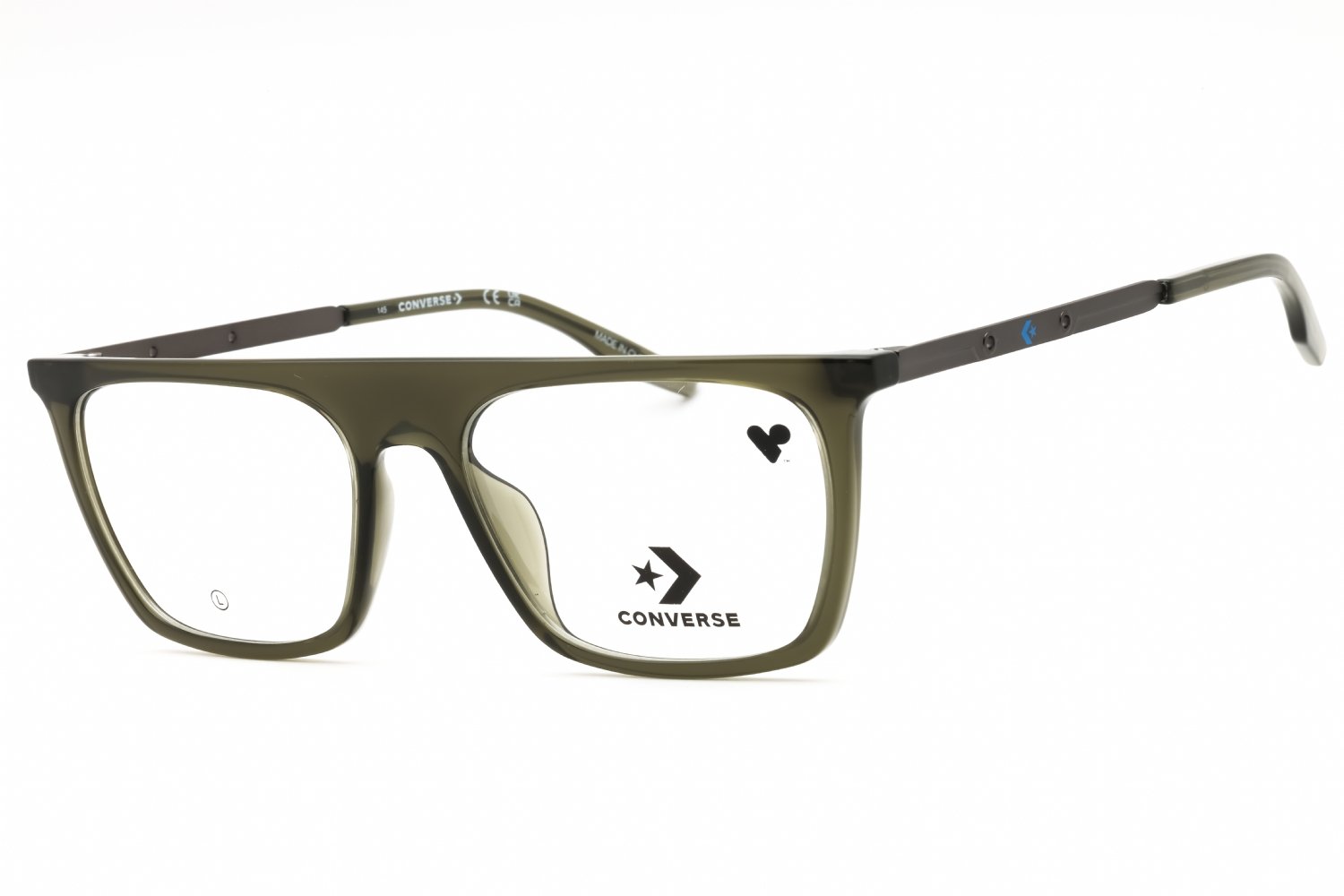 Converse CV8009 CRYSTAL CONVERSE UTILITY/Clear demo lens 313 53-17-145 MM
