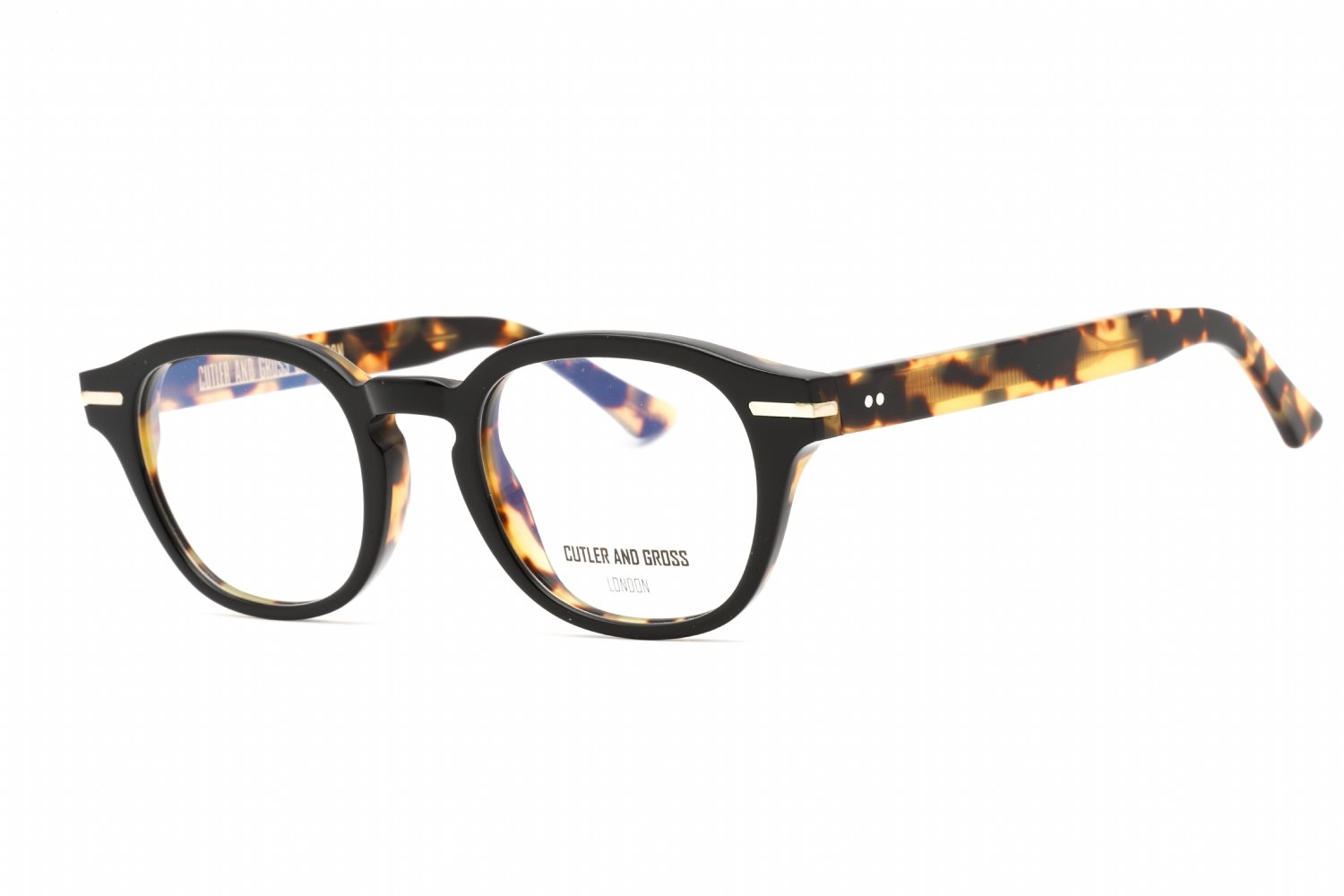 Cutler and Gross CG1356 CAMOUFLAGE/Clear demo lens 003 51-22-145 MM