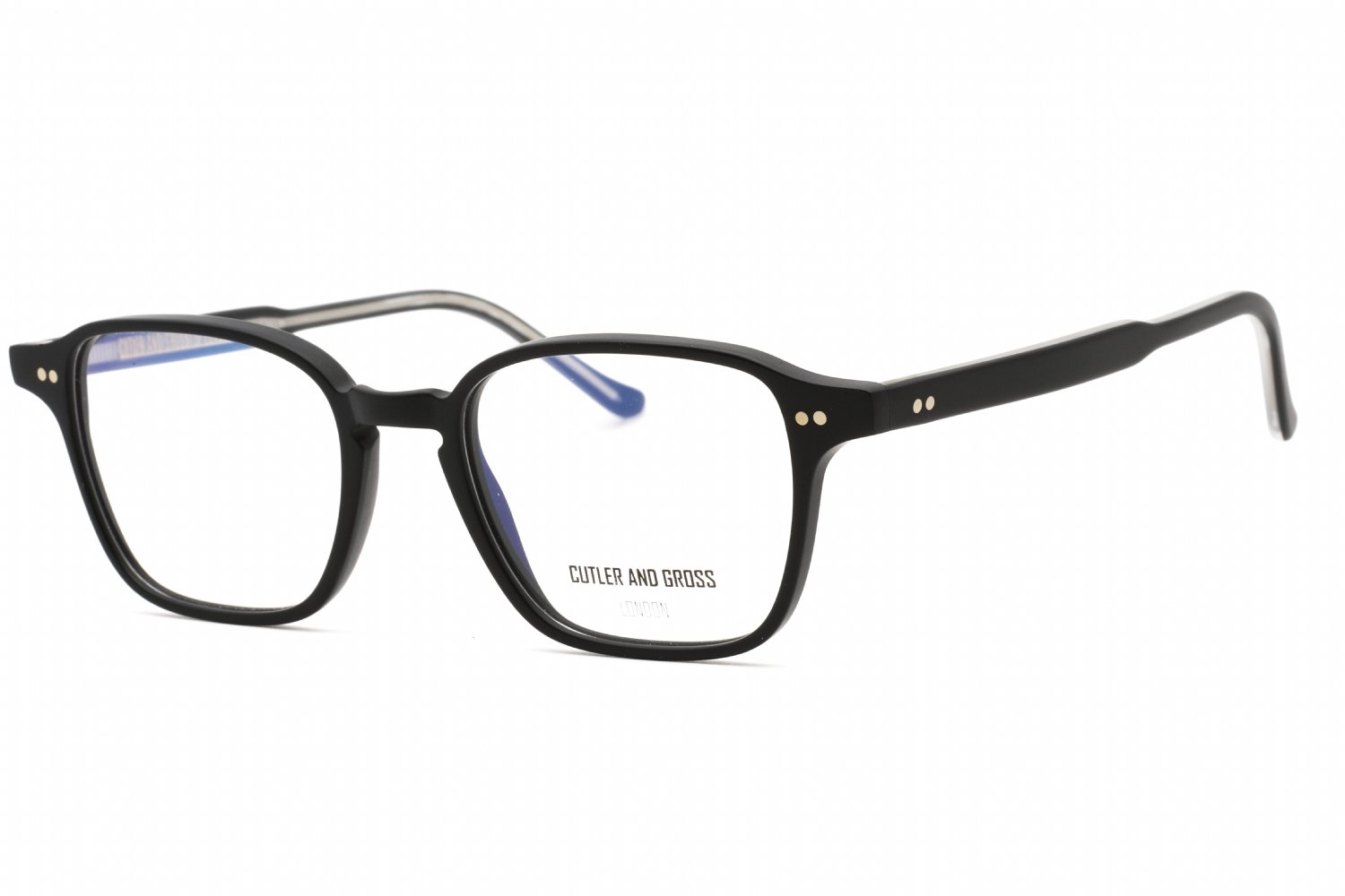 Cutler and Gross CGOP136051 Matte Black / Clear Lens 001 51-19-145 MM