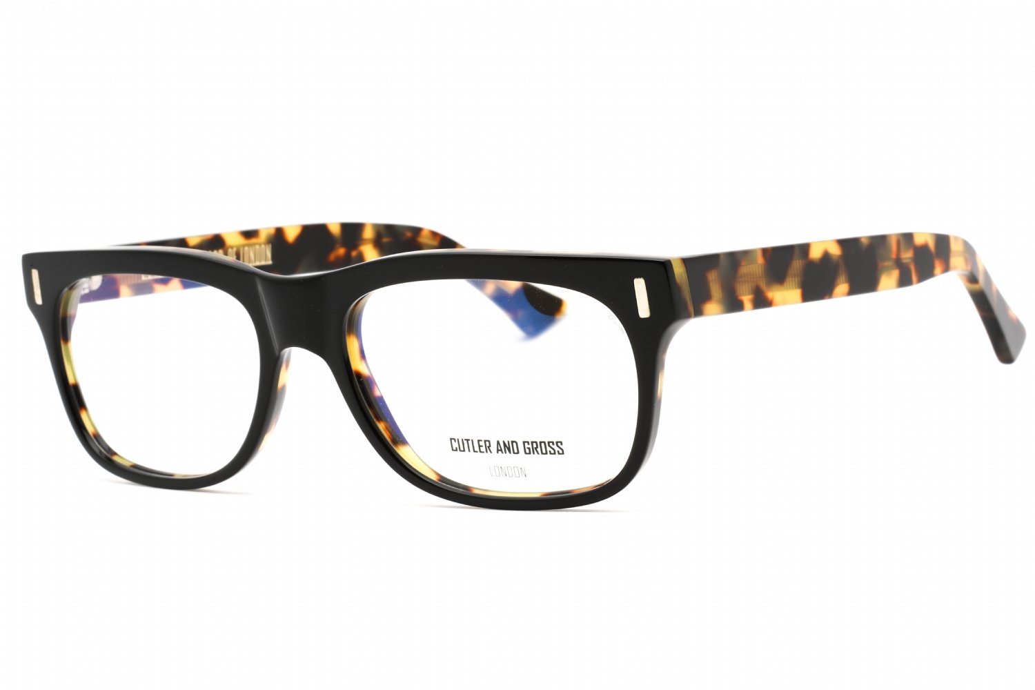 Cutler and Gross CGOP136258 Black Camo / Clear Lens 003 58-18-150 MM