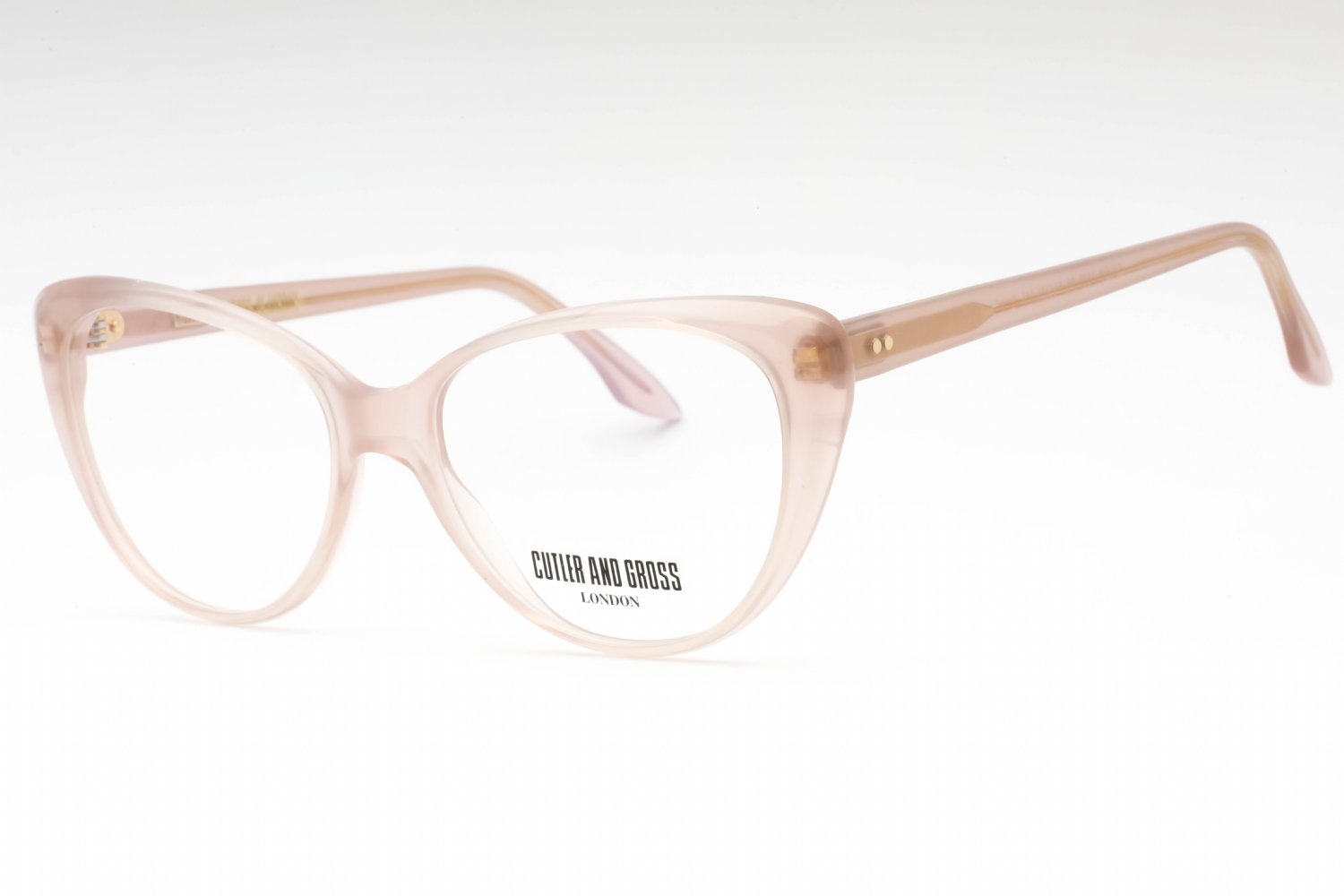 Cutler and Gross CGOP137056 PRAWN COCKTAIL/Clear demo lens 003 56-16-145 MM