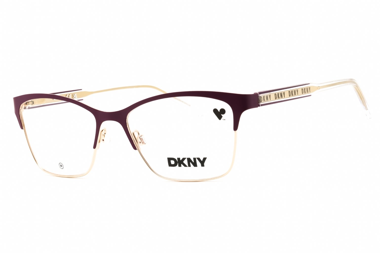 DKNY DK3008 PLUM/GOLD 505 53-16-135 MM