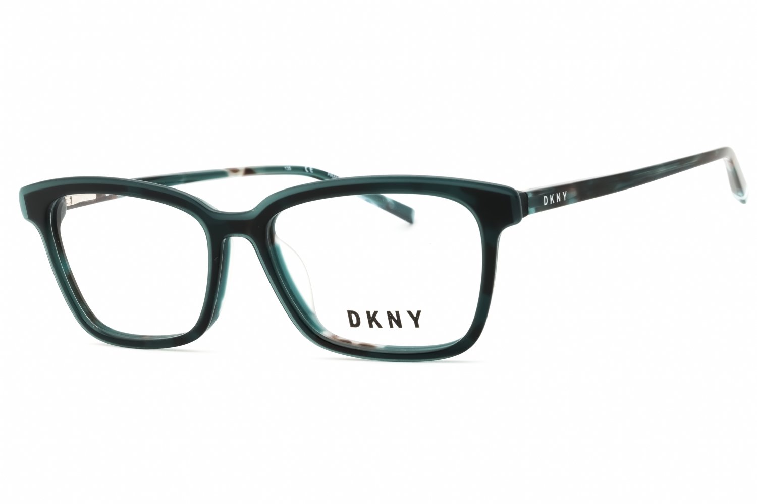 DKNY DK5024 TEAL TORTOISE/Clear demo lens 315 53-15-135 MM