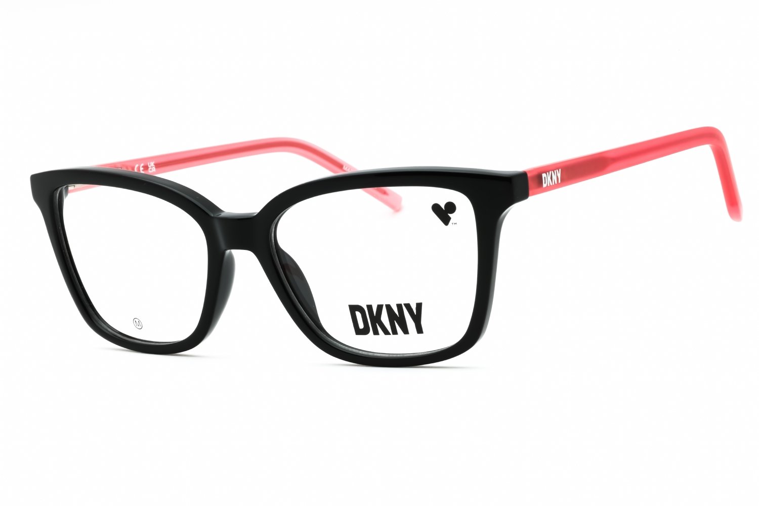 DKNY DK5051 BLACK/Clear demo lens 001 52-16-135 MM