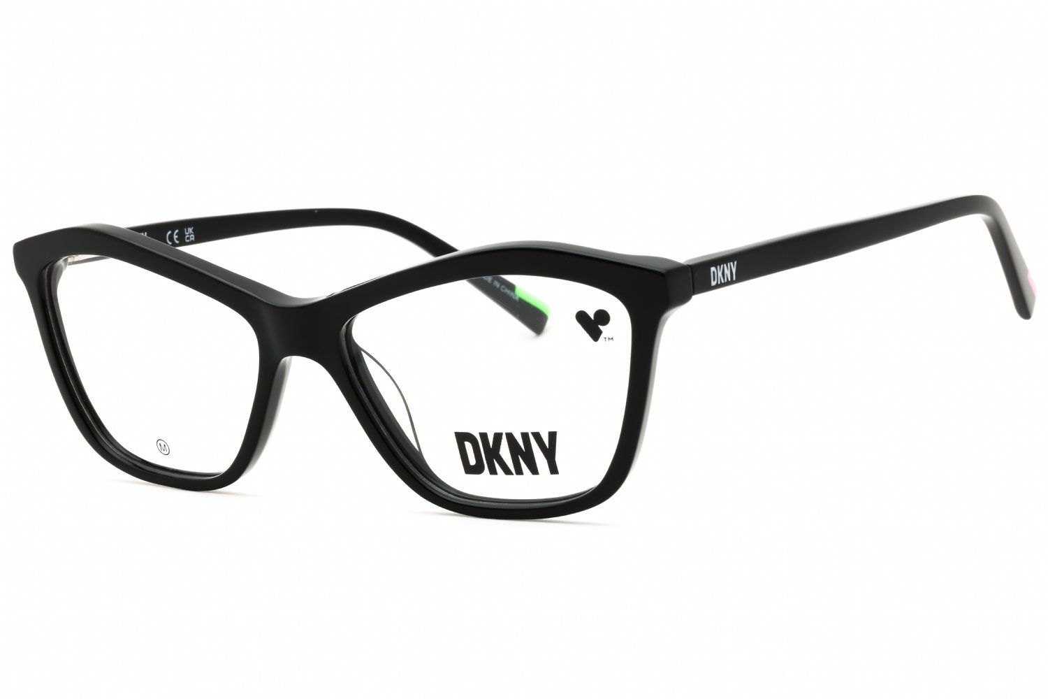 DKNY DK5056 BLACK/Clear demo lens 001 53-15-140 MM