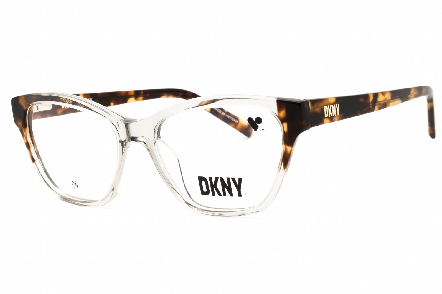 DKNY DK5057 SLATE SAGE/TOKYO TORTOISE/Clear demo lens 310 53-16-140 MM
