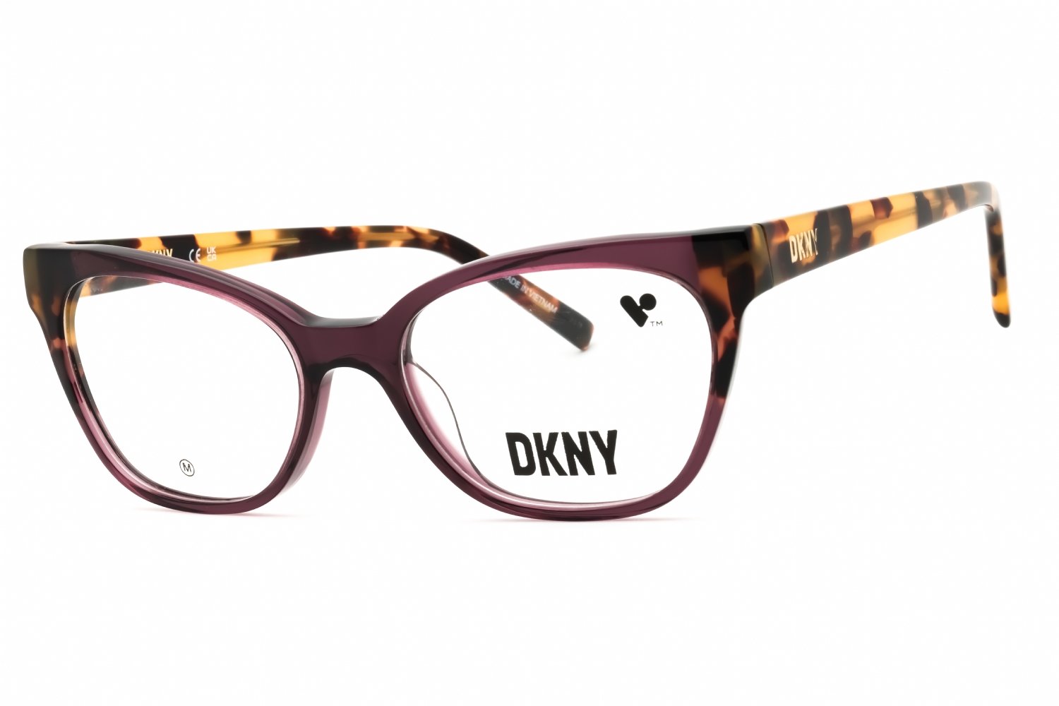 DKNY DK5058 PLUM/TOKYO TORTOISE 505 52-17-135 MM
