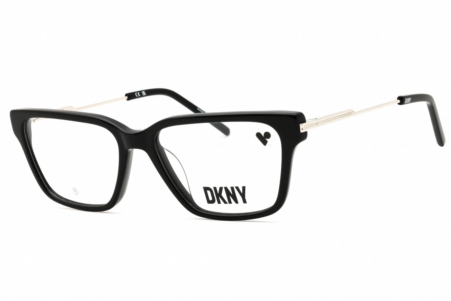 DKNY DK7012 BLACK/Clear demo lens 001 53-16-135 MM