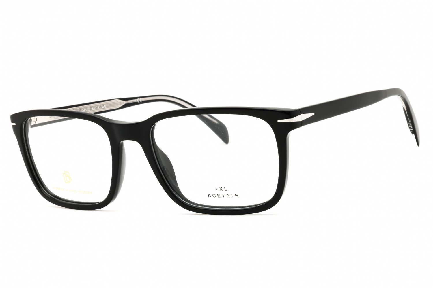 David Beckham DB 1063 BLACK/clear demo lens 0807 00 55-19-145 MM