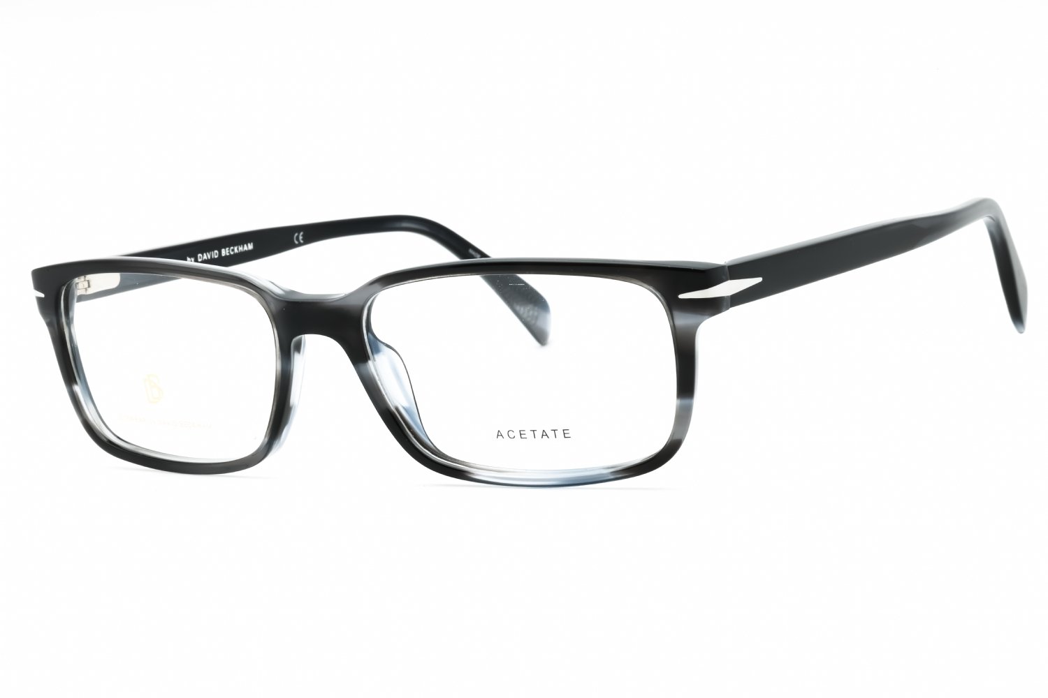David Beckham DB 1065 GREY HORN/Clear demo lens 02W8 00 56-17-150 MM