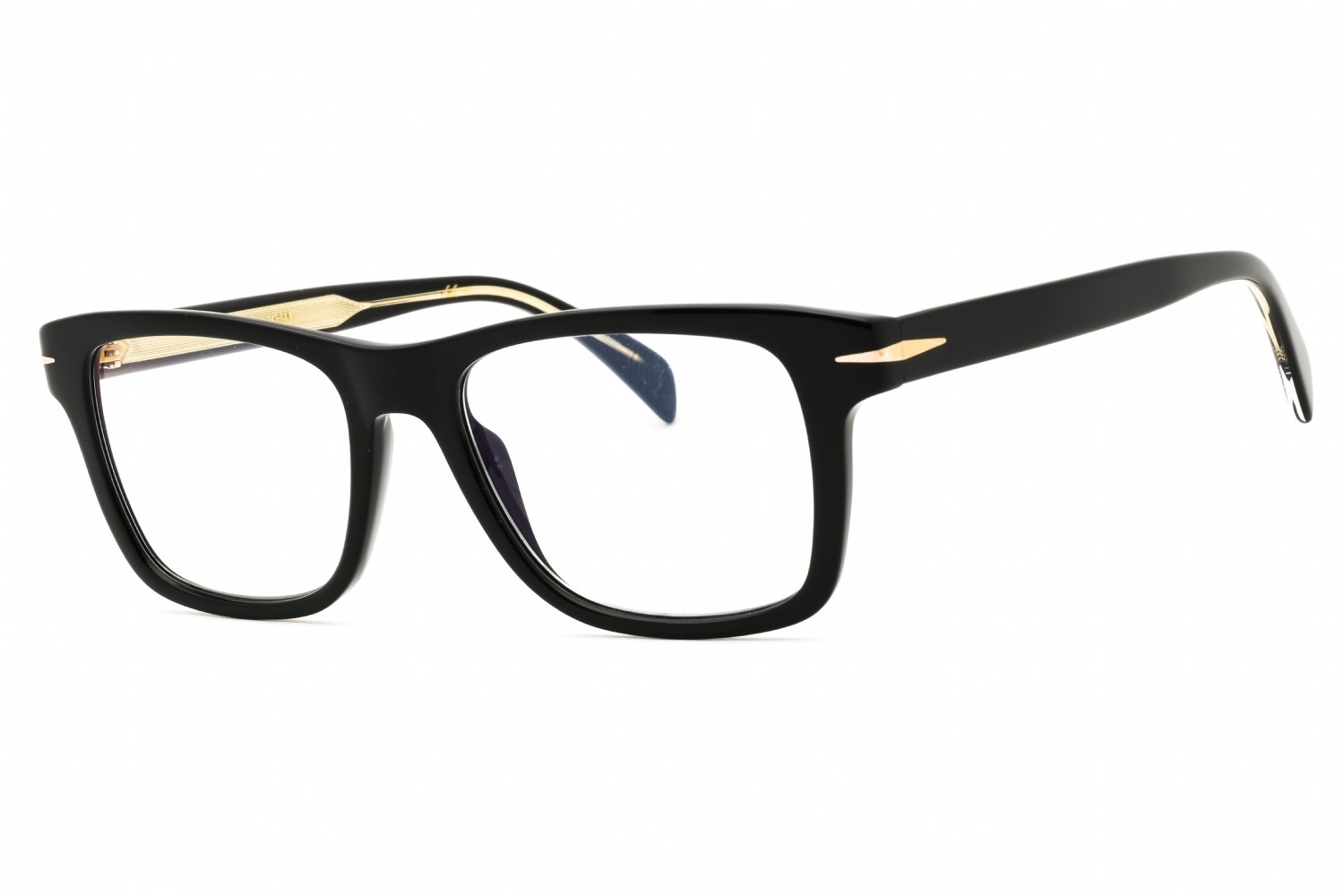David Beckham DB 1073/BB BLK GOLD /clear demo lens 02M2 00 54X18X145