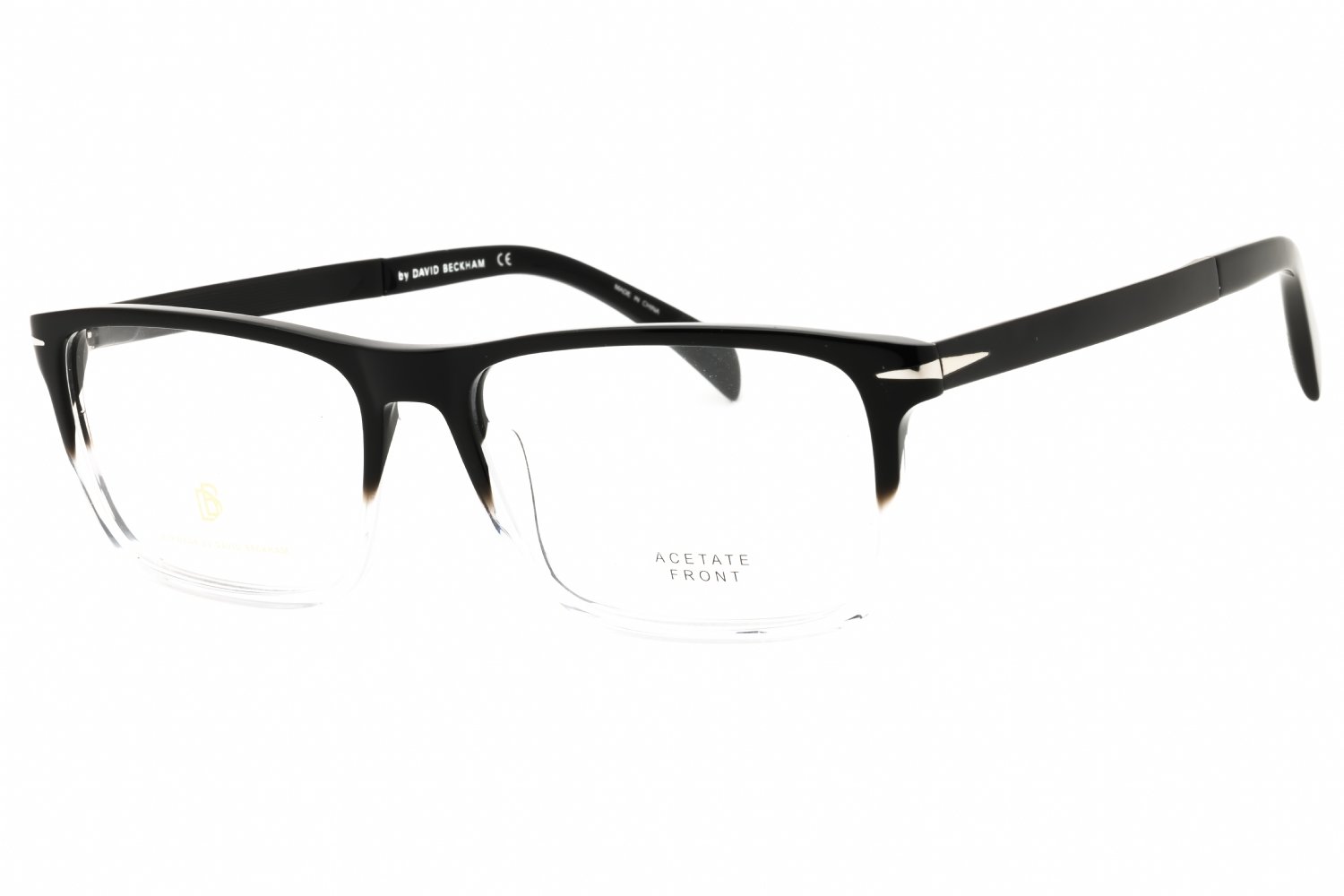 David Beckham DB 1095 BLACK CRY/Clear demo lens 07C5 00 57X16X150