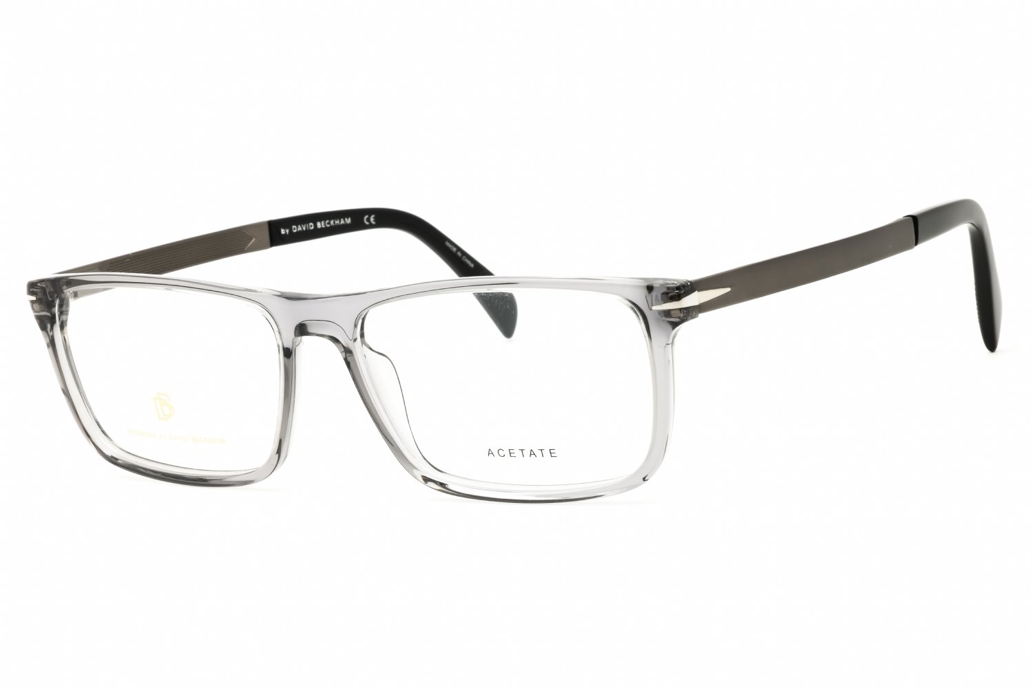 David Beckham DB 1095 GREY RUTH/Clear demo lens 0HEK 00 57X16X150