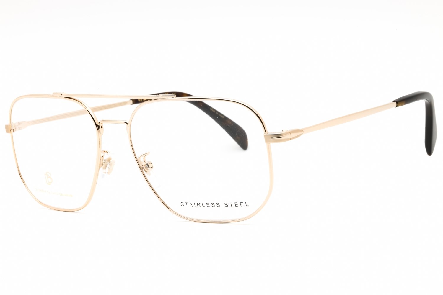 David Beckham DB 1096 GOLD/Clear demo lens 0J5G 00 57-16-150 MM