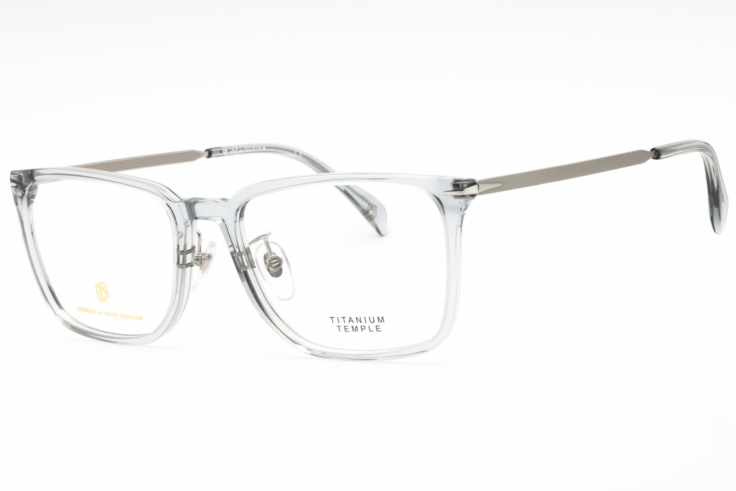 David Beckham DB 1110/G GREY SILVER/Clear demo lens 09RQ 00 55-18-145 MM