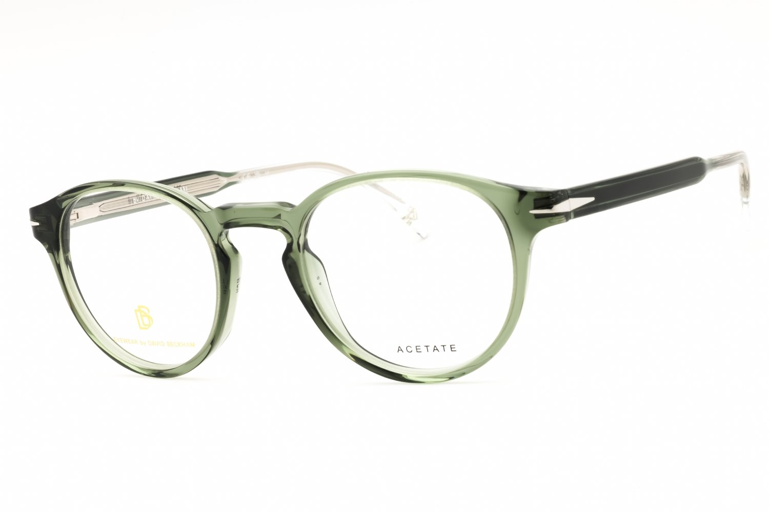 David Beckham DB 1122 GREEN/clear demo lens 01ED 00 48-21-145 MM