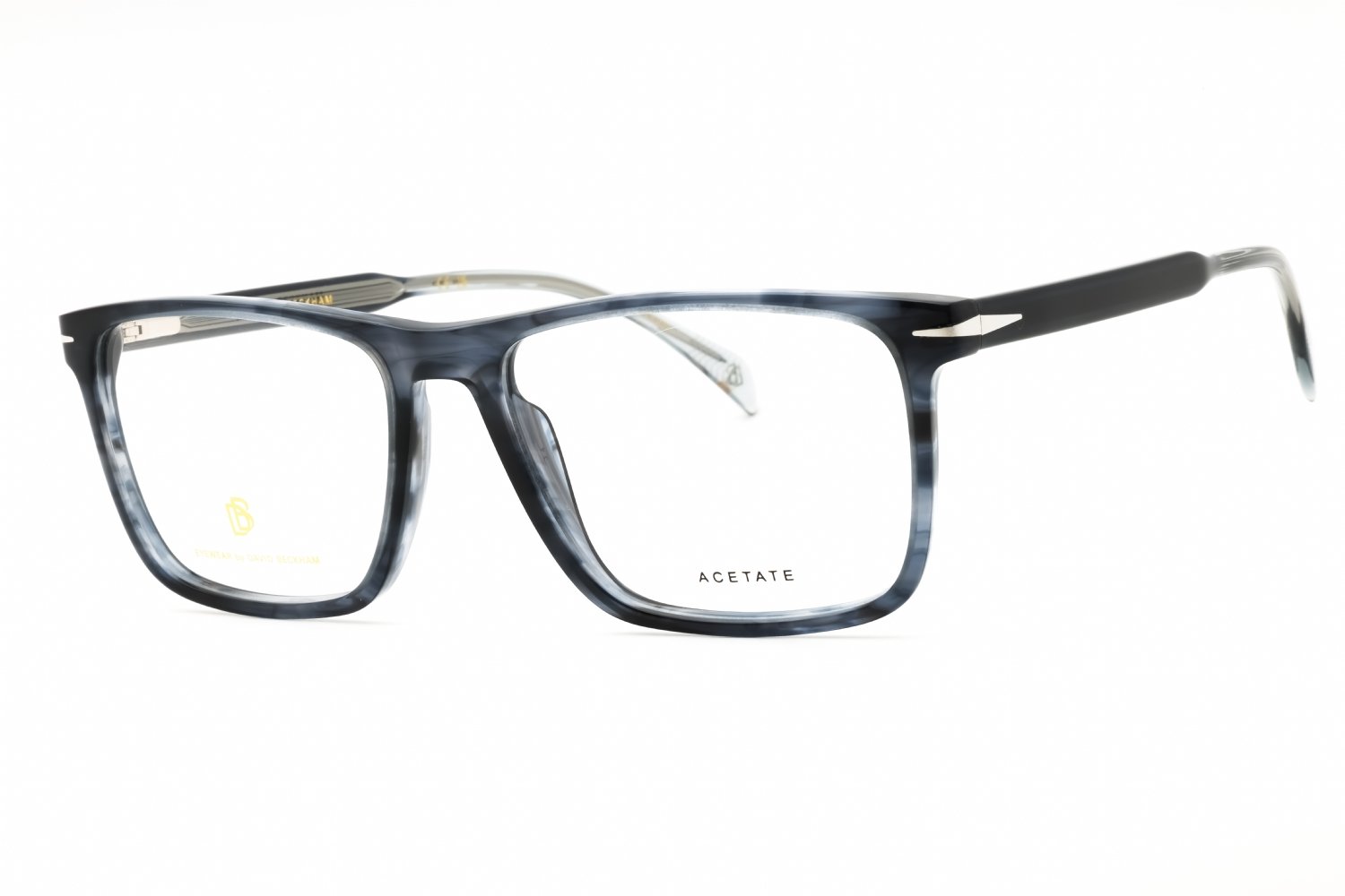 David Beckham DB 1124 STRIPED BLUE/Clear demo lens 0AVS 00 57-17-150 MM