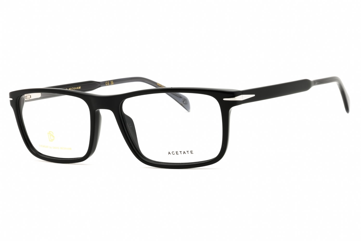 David Beckham DB 1135 BLACK GREY/Clear demo lens 008A 00 55-17-150 MM