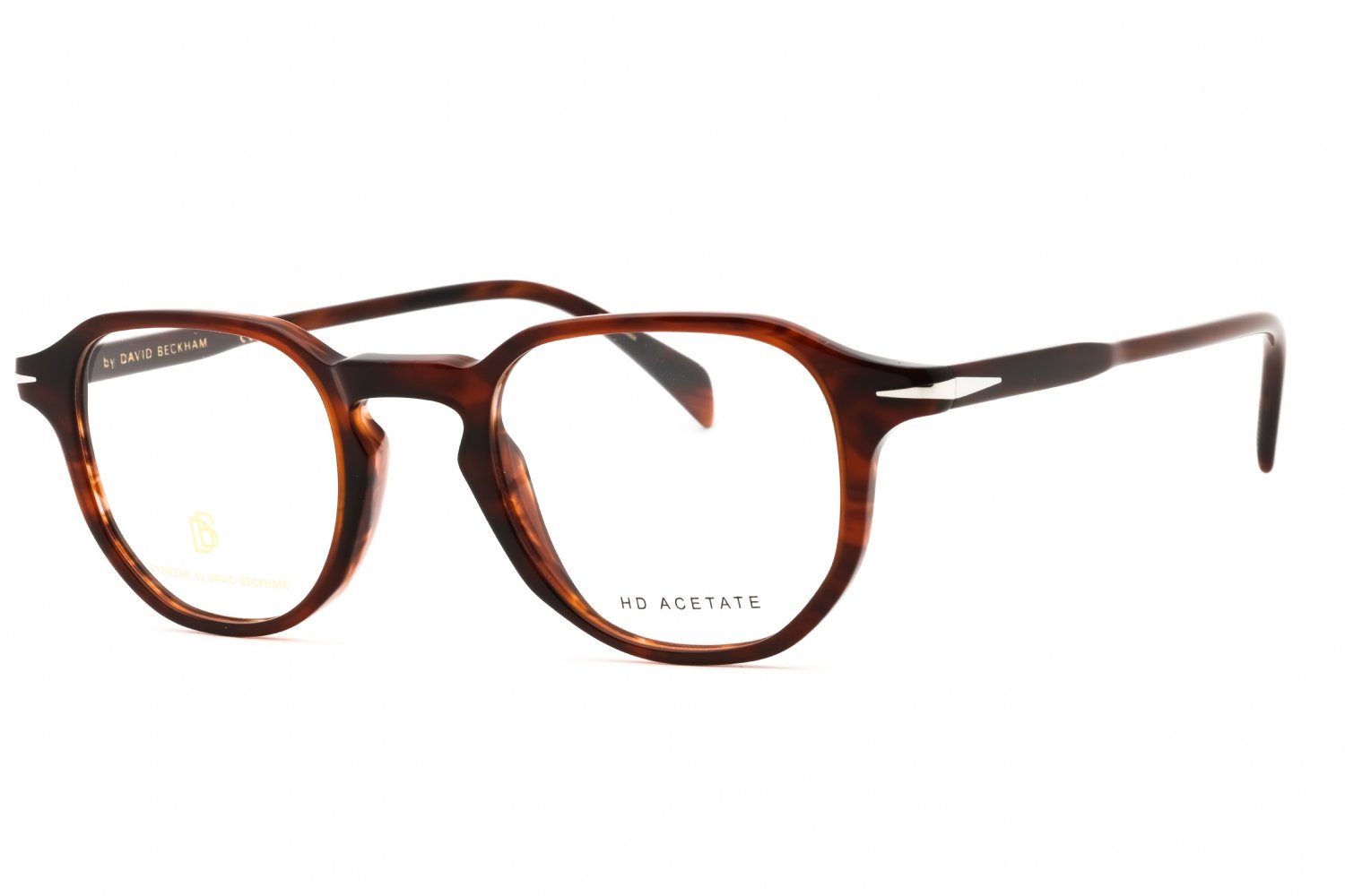 David Beckham DB 1140 Brown horn/Clear demo lens 0EX4 00 47-22-145 MM