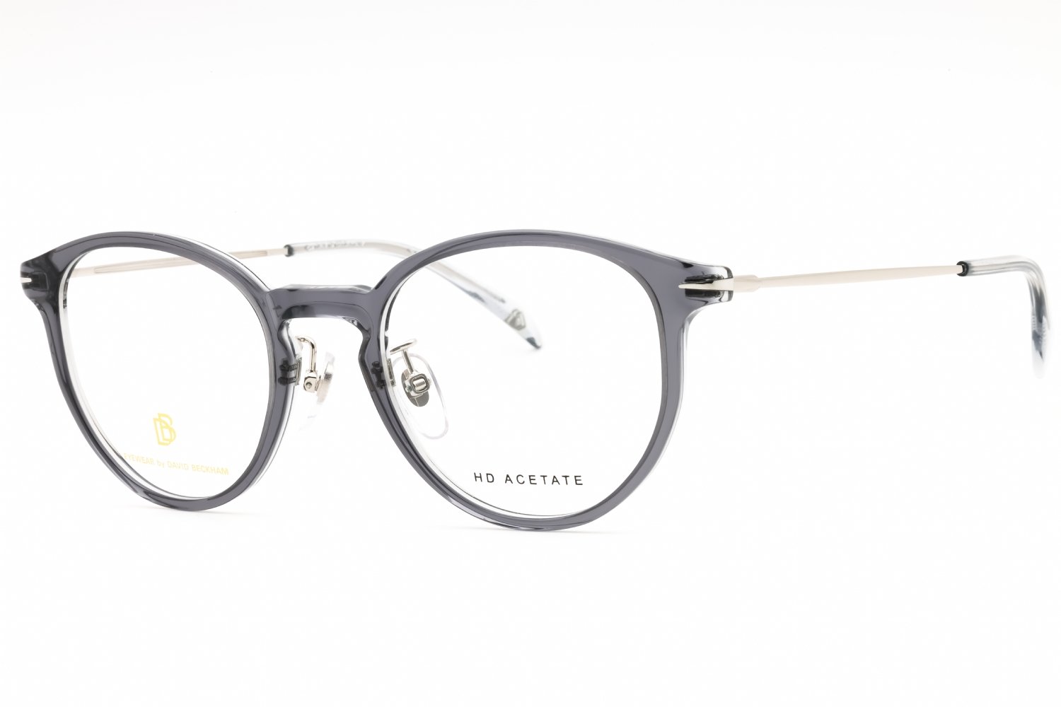 David Beckham DB 1149/G Grey Silver/clear demo lens 09RQ 00 49-20-145 MM