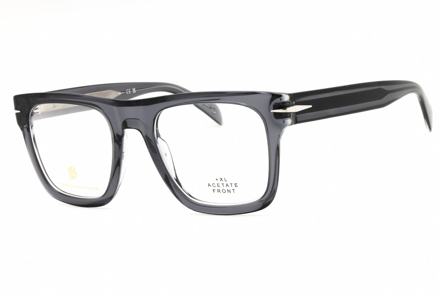David Beckham DB 7020/FLAT GREY CRY/clear demo lens 0TX7 00 51X20X145