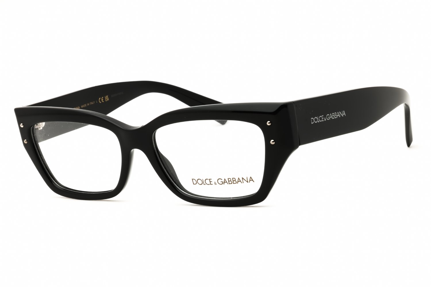 Dolce & Gabbana 0DG3387 BLACK/clear demo lens 501 53X16X145
