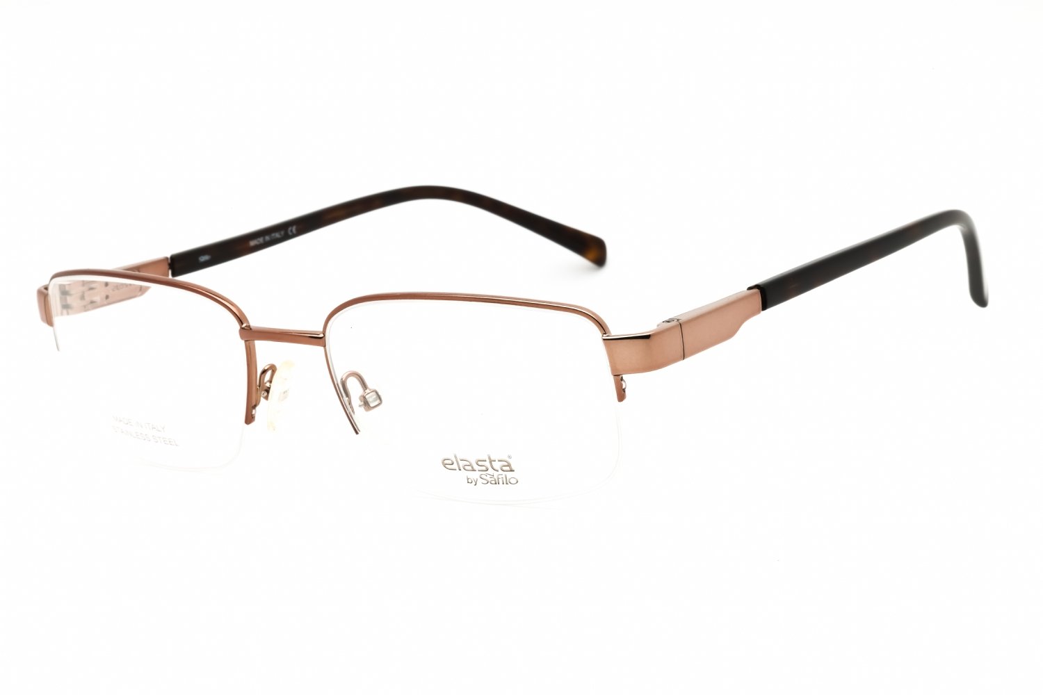 Elasta E 3126 LT BROWN / Clear demo lens 0TUI 00 55-19-145 MM