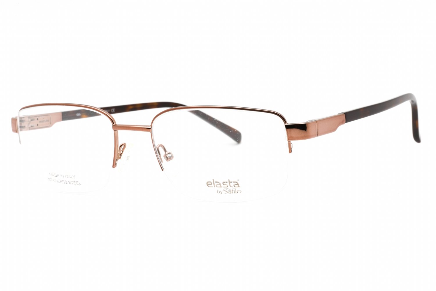 Elasta E 3126 LT BROWN / Clear demo lens 0TUI 00 57-19-150 MM