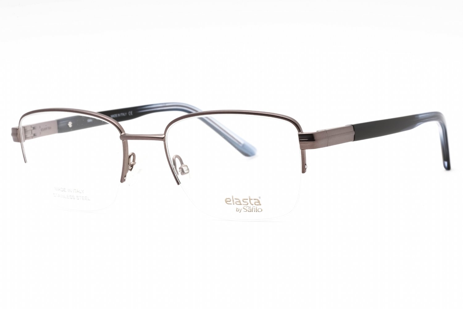 Elasta E 3127 DARK GREY/Clear demo lens 0HWJ 00 53-19-145 MM
