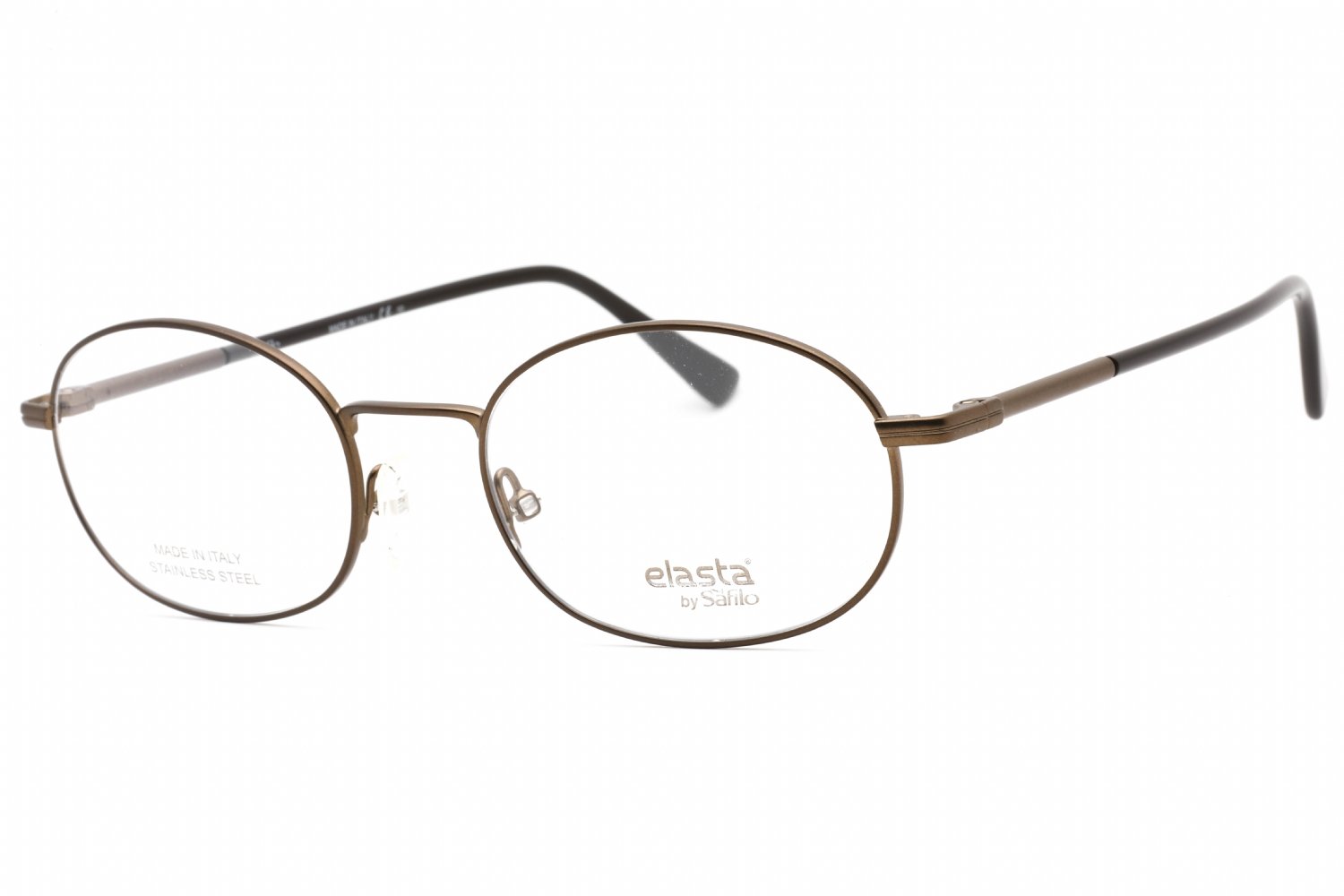 Elasta E 7247 Matte Brown / Clear Lens 04IN 00 53-40-145 MM