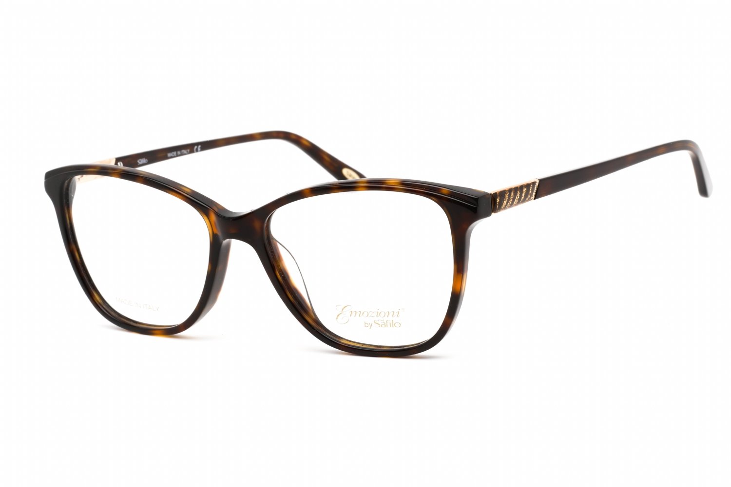 Emozioni EM 4057 Havana / Clear Lens 0086 00 53-16-140 MM