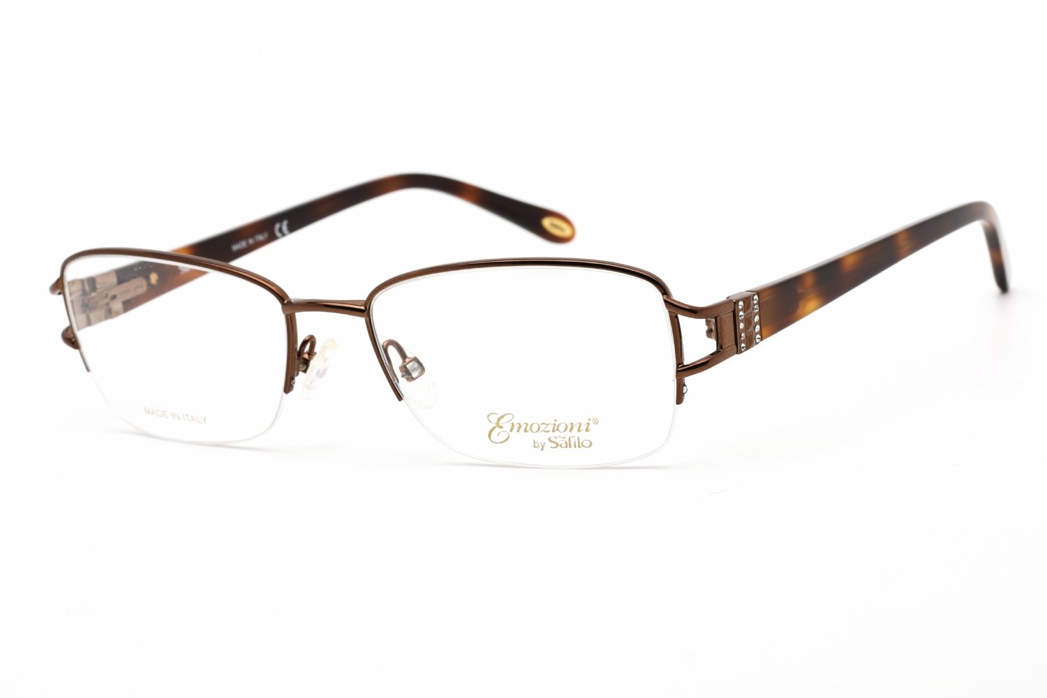 Emozioni EM 4388 BROWN/Clear demo lens 009Q 00 53X17X135