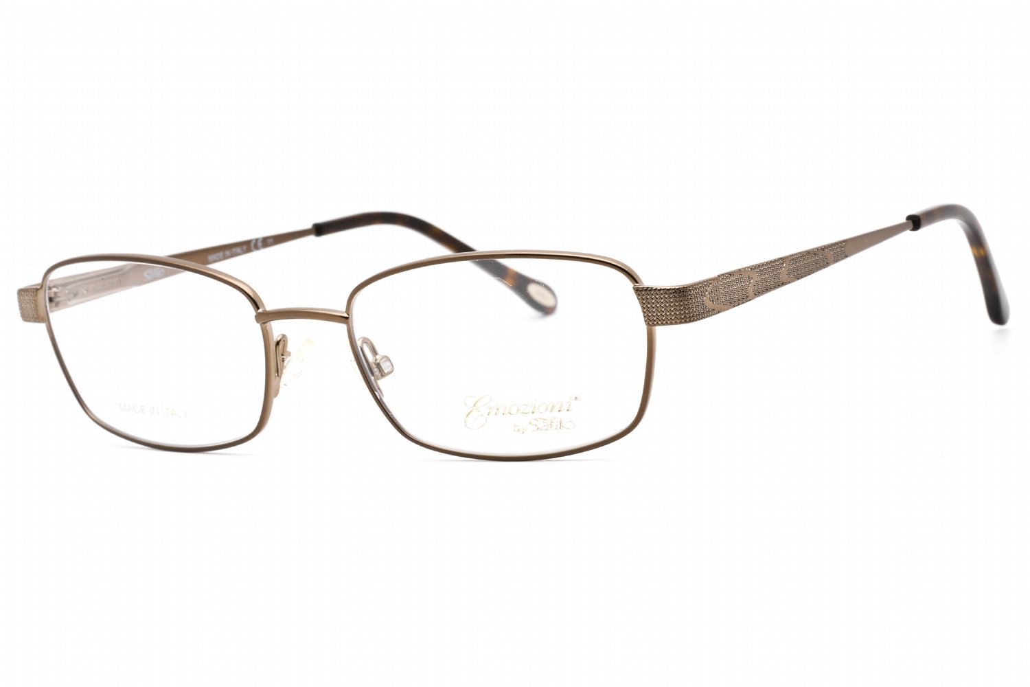 Emozioni EM 4406 BROWN HAVANA/Clear demo lens 0WR9 00 50-16-135 MM
