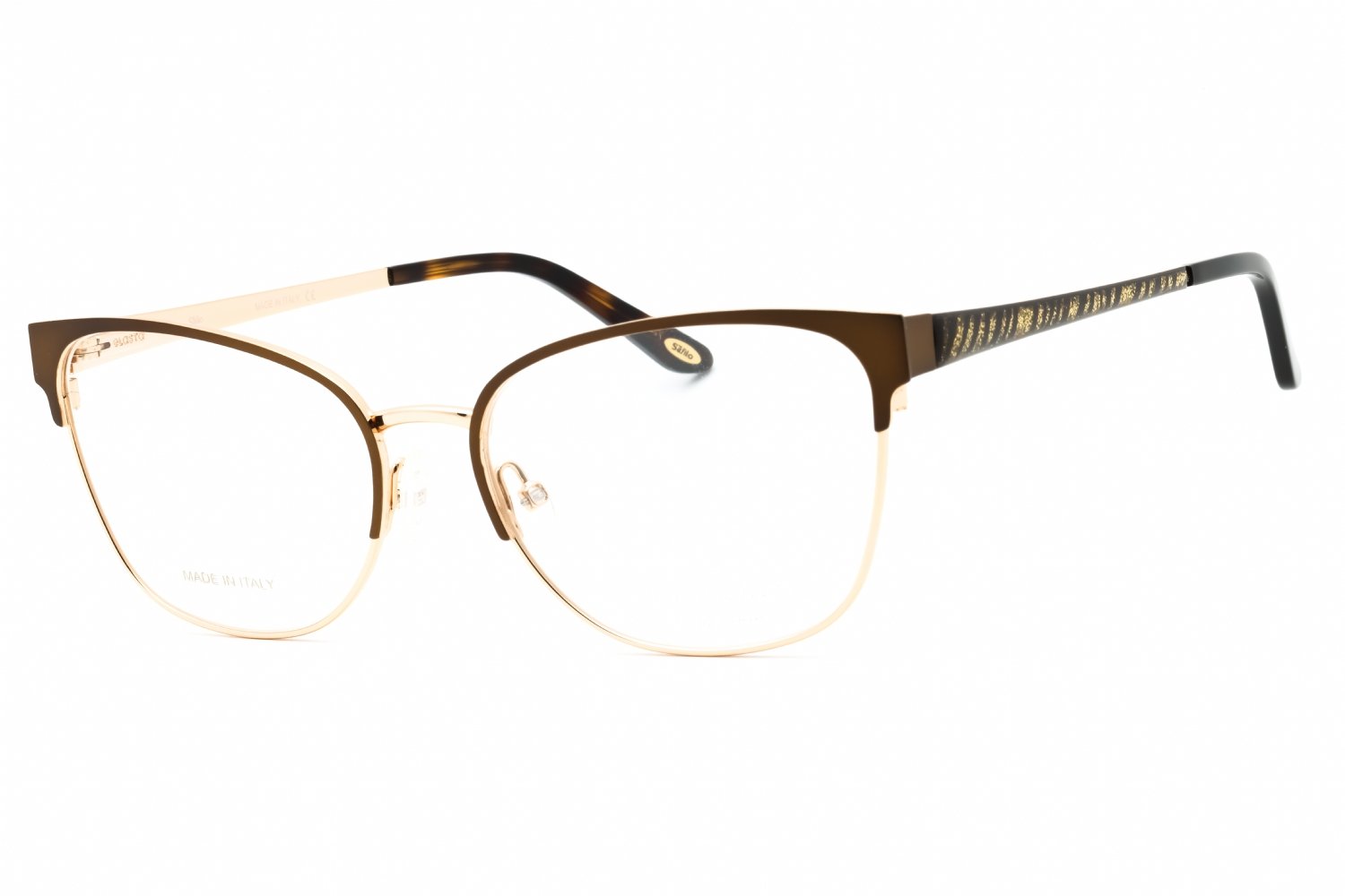 Emozioni EM 4414 BROWN GOLD / Clear demo lens 0FG4 00 54-16-140 MM