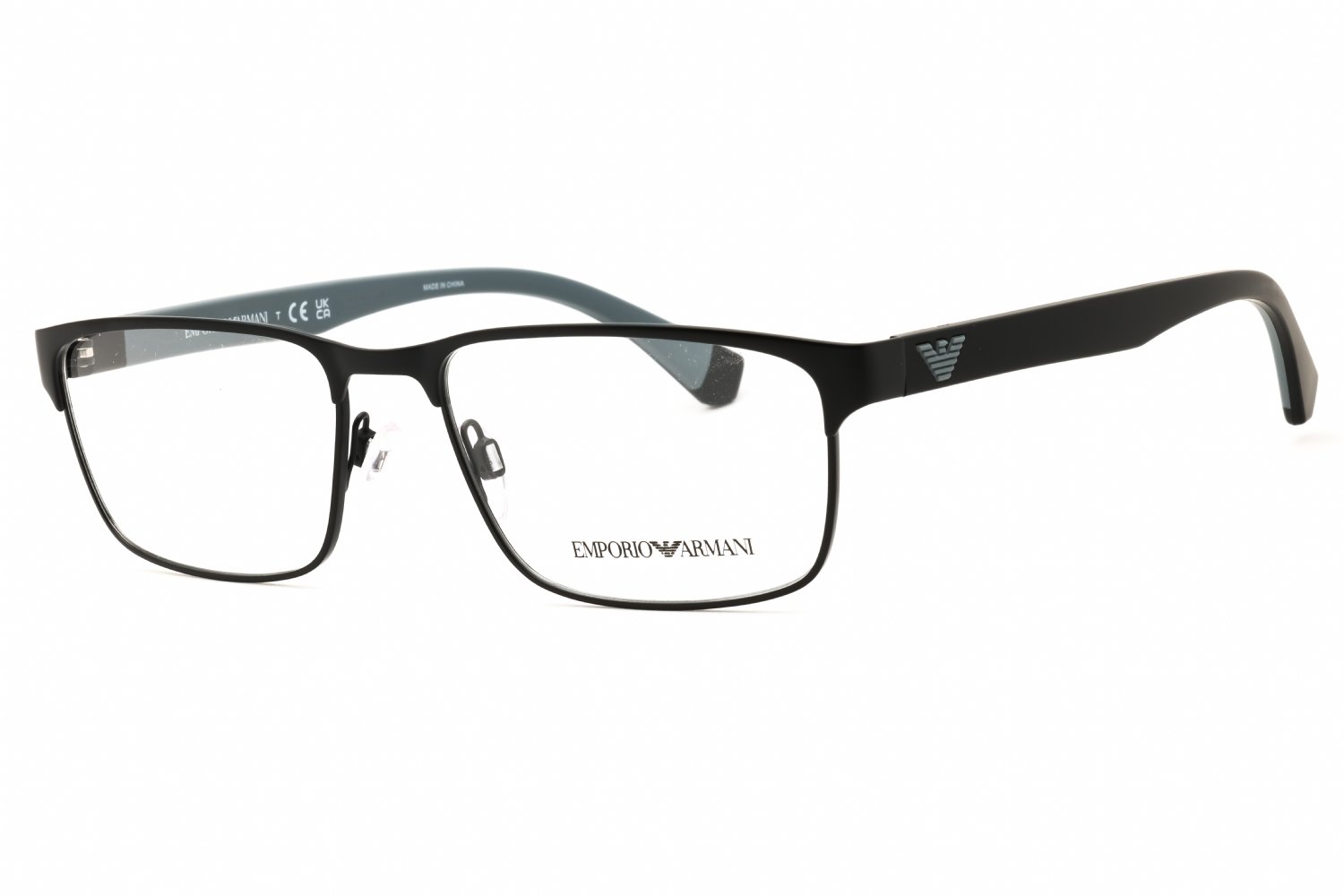 Emporio Armani 0EA1105 MATTE BLACK/Clear demo lens 3014 56X17X145