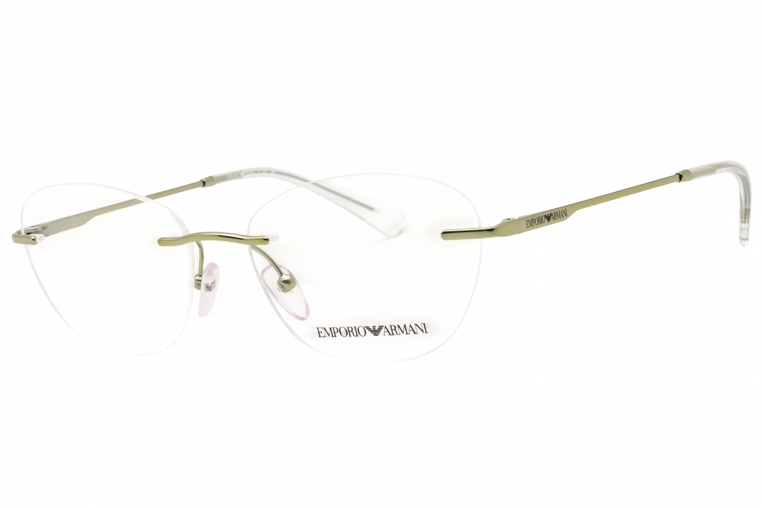 Emporio Armani 0EA1167 Shiny Metallic Green/clear demo lens 3389 55-16-140 MM