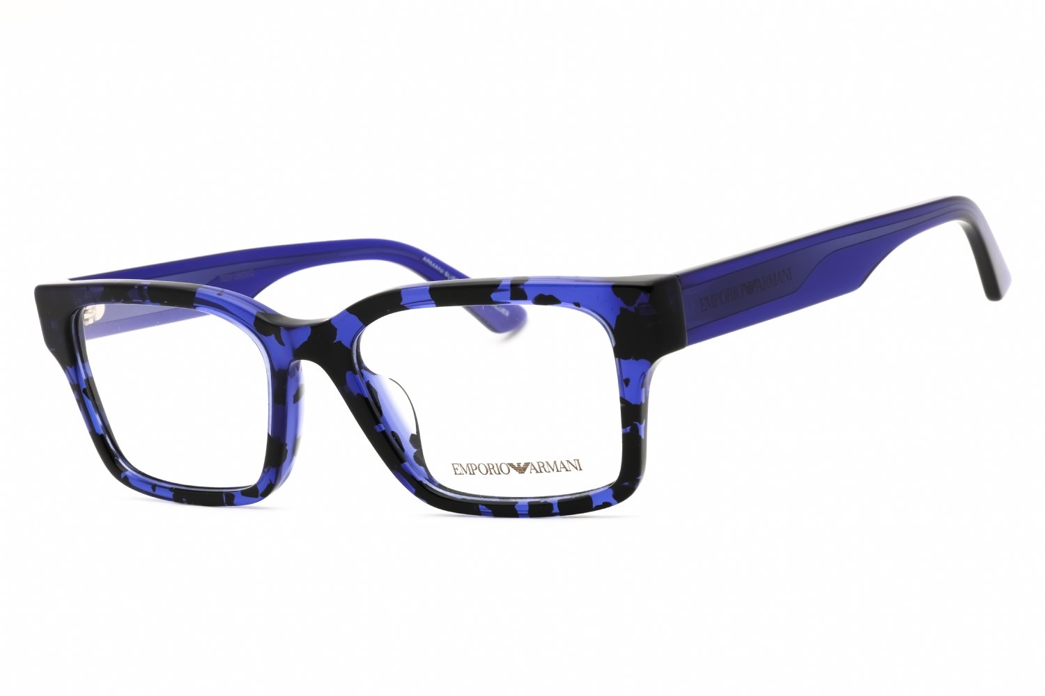 Emporio Armani 0EA3245U Havana Violet/clear demo lens 6183 52-18-140 MM