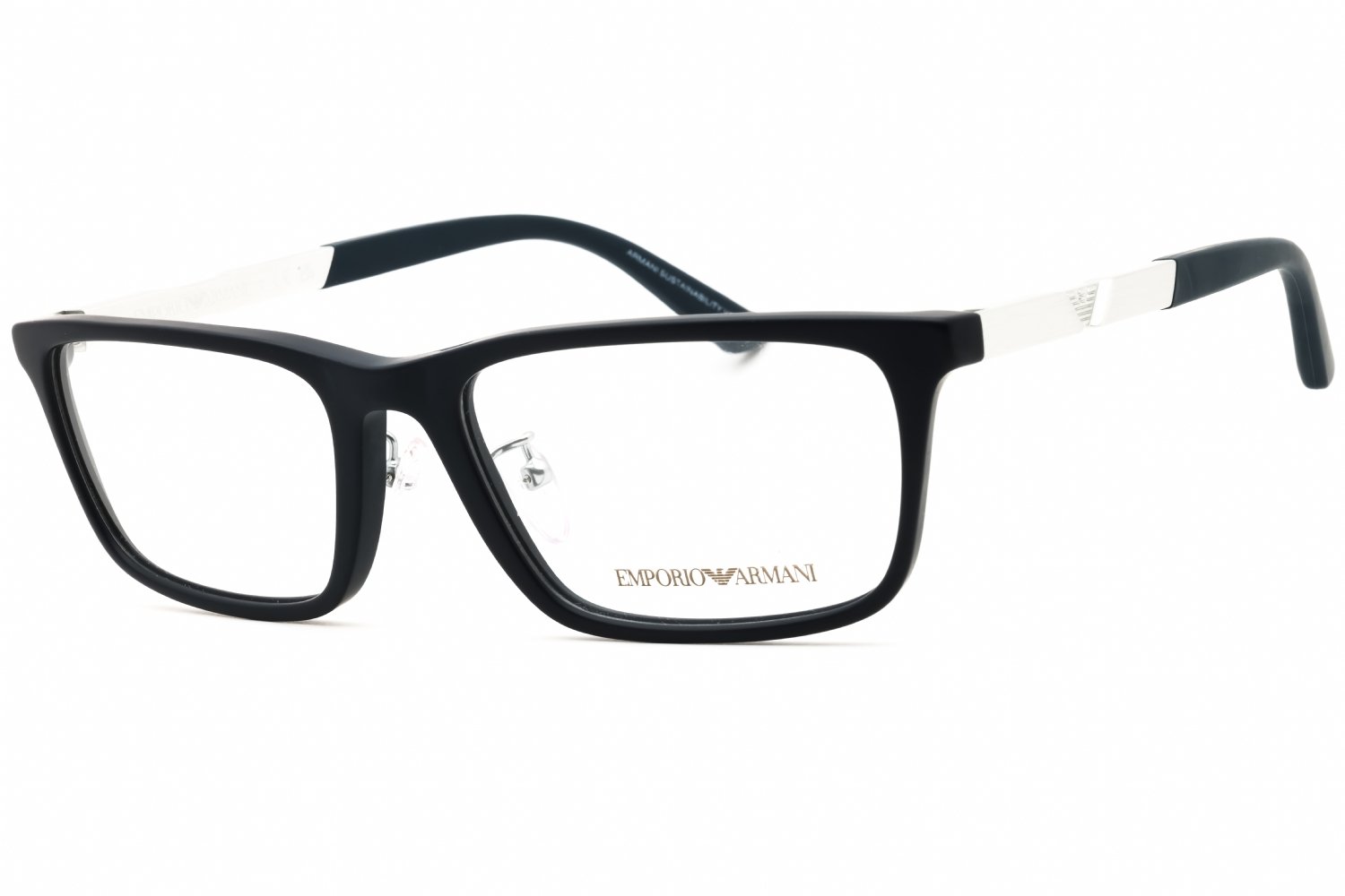 Emporio Armani 0EA3251D Matte Dark Blue/clear demo lens 6189 55-18-145 MM